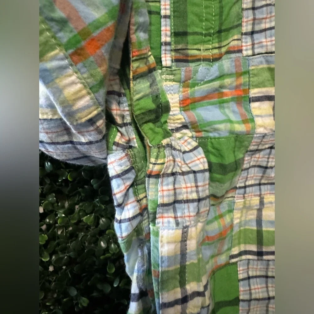 🔥5/$25🔥 GAP 12-18MOS BOY BABY/TODDLER LARGE PLAID PREPPY PANTS